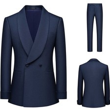 Spring Autumn Men's High end Suit for Wedding Business Jacket 100 Real Photos