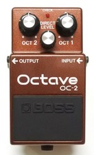 BOSS OC-2 Pedale per chitarra effetti ottava MIJ 1987 #594 ACA 12V DHL Express o EMS