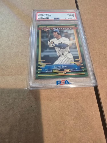 2014 Topps Finest - 1994 Finest Design Derek Jeter #94F-DJ - PSA 9 Yankees