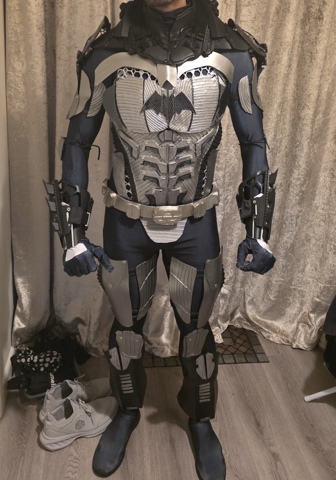DISFRAZ ARMADURA BATMAN Personalizado Espuma + Cosplay Impreso en 3D