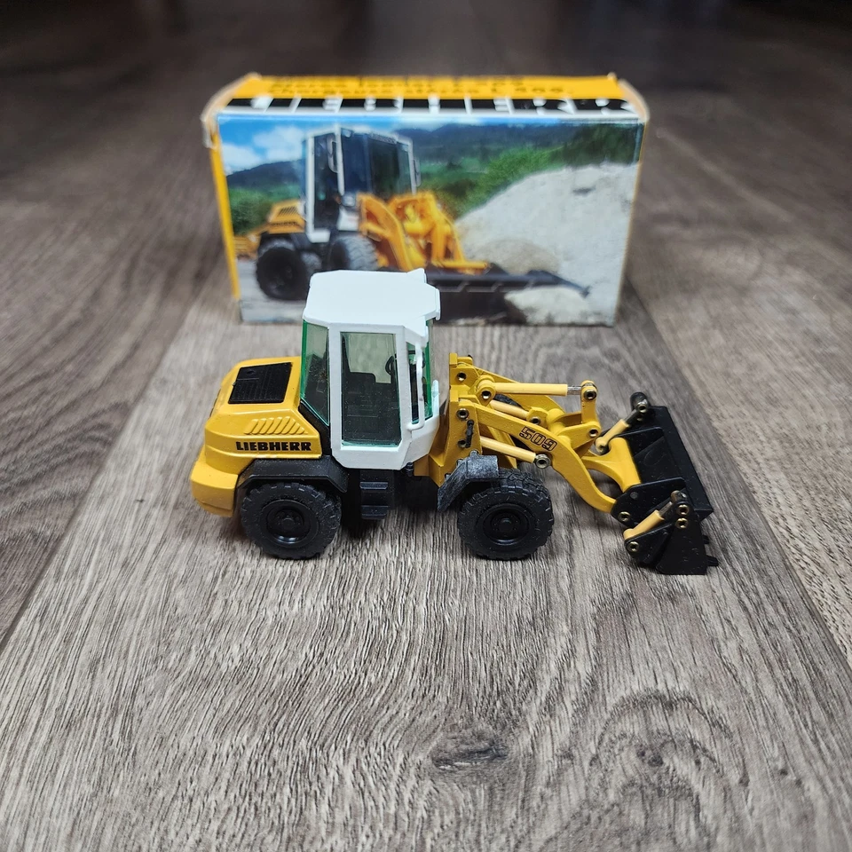 1:50 NZG 411 L509 LIEBHERR STEREO LOADER Rare Vintage - Image 2 of 4