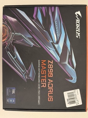 GIGABYTE Z890 AORUS Master Intel LGA 1851 ATX DDR5 Desktop Motherboard
