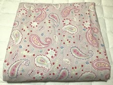 Pottery Barn Kids PINK PAISLEY Twin Duvet Cover