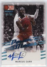 2021 Leaf Pro Set Power Moves Platinum Spectrum Foil 97/99 Marcus Carr Auto x5u