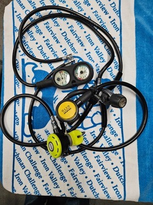 scuba diving equipment set / octopus