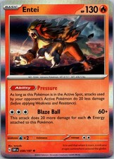 Entei Rare SV03: Obsidian Flames 030/197 NM