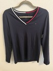 Tommy Hilfiger Women's V Neck Shirt Size M