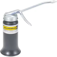 Goldenrod 600 Oiler, 6 Fl Oz Capacity, Steel, 5 In Spout Length, 6 Oz Reservoir