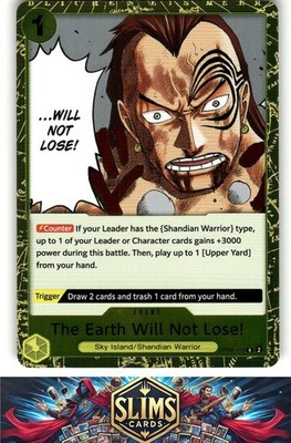 Two Legends The Earth Will Not Lose! #OP08-115 HOLOFOIL