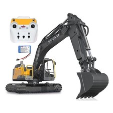Jamara RC Bagger Volvo EC160E Metall 2,4 GHz ferngesteuert Spielzeugbagger