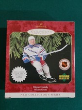 Hallmark Keepsake Wayne Gretzky Hockey Greats Ornament Christmas Trading Card