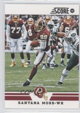 2012 Score Glossy Santana Moss #122 2u3
