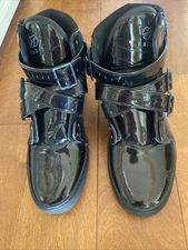 RADII Men's FM 1037 Straight Jacket VLC  BlK/OUT Size 8 1/2 High Top Sneaker