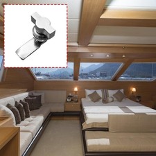 Sturdy T Shaped Rotating Latches Lock For Motorhome Yacht Wardrobe Cabinet