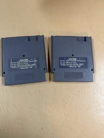 Lot 2 games Super Mario Bros. 3 (Nintendo NES, 1990)  Tetris cartridge