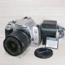 Canon EOS Digital Rebel XTi 10MP DSLR Camera Kit W 18-55mm Lens TESTED W 1gb