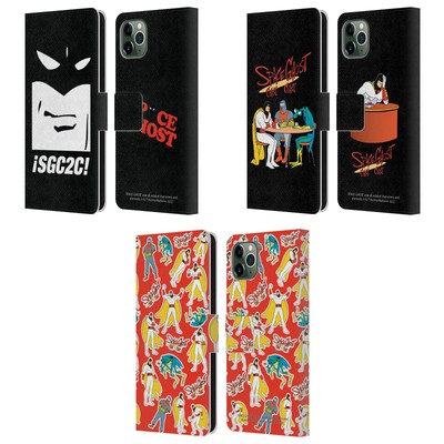 SPACE GHOST COAST TO COAST GRAPHICS LEATHER BOOK CASE FOR APPLE iPHONE PHONES