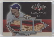 2012 Topps Triple Threads All-Star Game Relics 9/9 Alexi Ogando Patch b8h