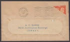 GB / GUERNSEY 1940 KGVI 2d. STAMP ANNIV BISECT ON COVER (ID:301/D67648)