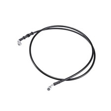 160cm AN3 M10 Car Hydraulic Brake Line Oil Hose Pipe Fitting 28  90  Stainless