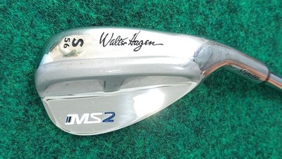 Nice! Walter Hagen Sand Wedge SW 56* loft Stiff Steel Men's RH 35.5'' EUC, USA