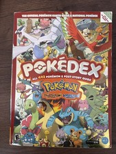 Pokemon Heartgold Soulsilver Vol. 2 Kanto Strategy Guide Book Pokedex w/o Poster