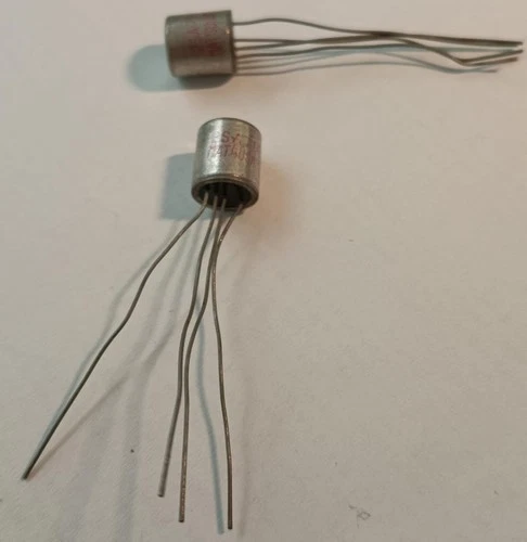 2SA71 TRANSISTOR TO-1 4 PIN GERMANIUM new old ( 1 unit )