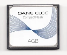 Dane-Elec 4GB CF Compact Flash Camera Memory Card