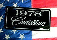 1978 Cadillac License Plate Tag 78 Caddy Coupe Deville Sedan Fleetwood Seville 1978 Cadillac License Plate Tag 78 Caddy Coupe Deville Sedan Fleetwood Seville