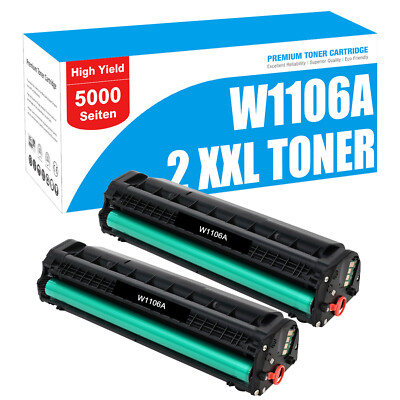 Toner für HP 106A W1106A XL Laser 107w 107a MFP 135wg 137fwg 135a 135ag MIT CHIP