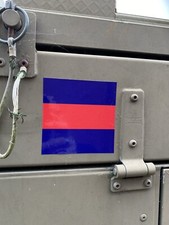 MILITARY LAND ROVER ARMY GUARDS TRF DECAL X2 STICKER