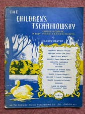 The Children's Tschaikowsky by Harry Dexter Vintage Sheet Music