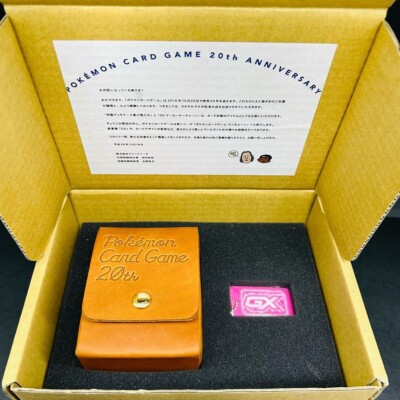 20th Anniversary Related Party Deck Case Pokemon Creatures Pokemon Card a26