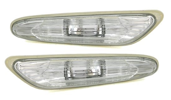 Repetiteurs lateraux chrome de remplacement pour clignotant BMW E88