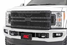 Rough Country Mesh Grille For Ford F250/F350 Super Duty 2WD/4WD 2017-2019