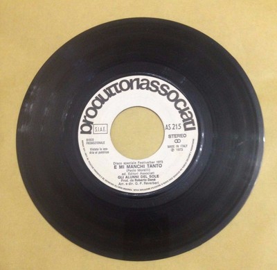  V8> 45 Runden - Die Alumni der Sonne - Und ich vermisse dich so sehr / The Bee Gees 