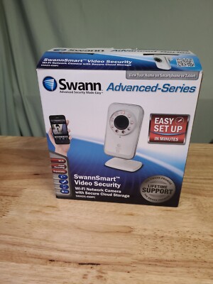 SWANN SWADS-450IPC UK ADS-450 SwannSmart Wi-Fi Network Camera Secure Cloud .
