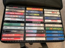 Cassette Movie soundtrack Lot Bundle Collection cases bag Classic
