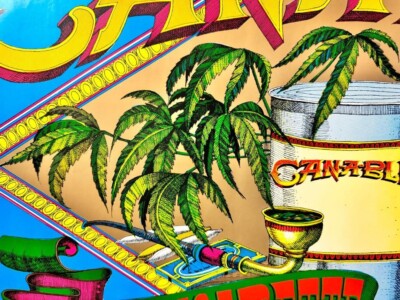 CANABIS ポスター Rick Griffin 1967年製 Can A Blis Fine Art