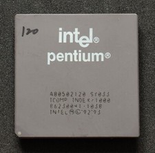 Socket 7 CPU - Intel Pentium - 120MHz - SY033 - TESTED - NO TARIFF