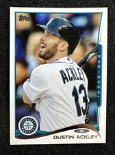 DUSTIN ACKLEY #9 2014 Topps Baseball QTY Seattle Mariners