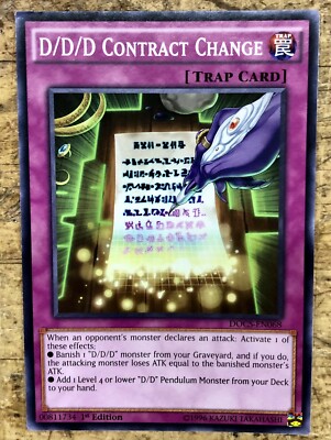 Yugioh- D/D/D Contract Change - Common - 1st Edition - DOCS-EN068 - Near Mint