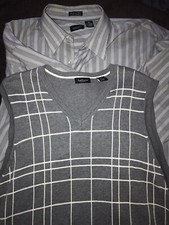 Van Heusen Shirt And Sweater