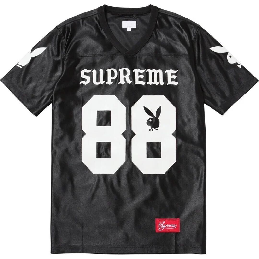 Supreme Playboy Football short sleeve T-shirt Jersey color Supreme Playboy Football short sleeve T-shirt Jersey color