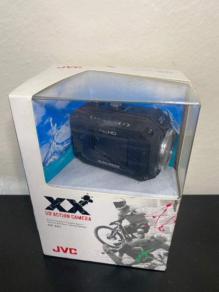 New WiFi JVC GC-XA1 AVC XX Action Sport Waterproof  Camera Camcorder - Image 2 of 3
