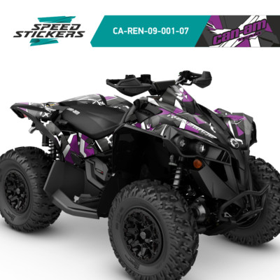 CAN AM BRP RENEGADE 1000 800 650 570 AMAZING DESIGN GRAPHIC KIT + GIFT