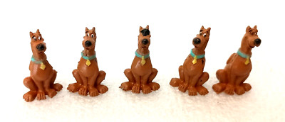 5 Hanna Barbera Scooby Doo Mini Figures A&A Vending Machine NOS New 2011