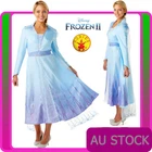 Ladies Frozen 2 Snow Elsa Fancy Dress Princess Queen Costume Christmas Cosplay