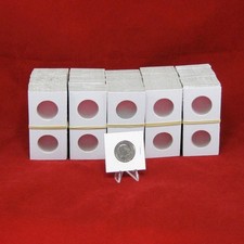 500 Cardboard 2x2 Coin Holder Mylar Flips for Small Dollars 26.5mm or 1.043"