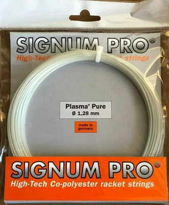 Signum Pro POLY PLASMA PURE Tennis String 1.28mm Made in Germany (Set - 40ft.) 